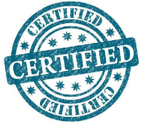 Вся продукция сертифицирована